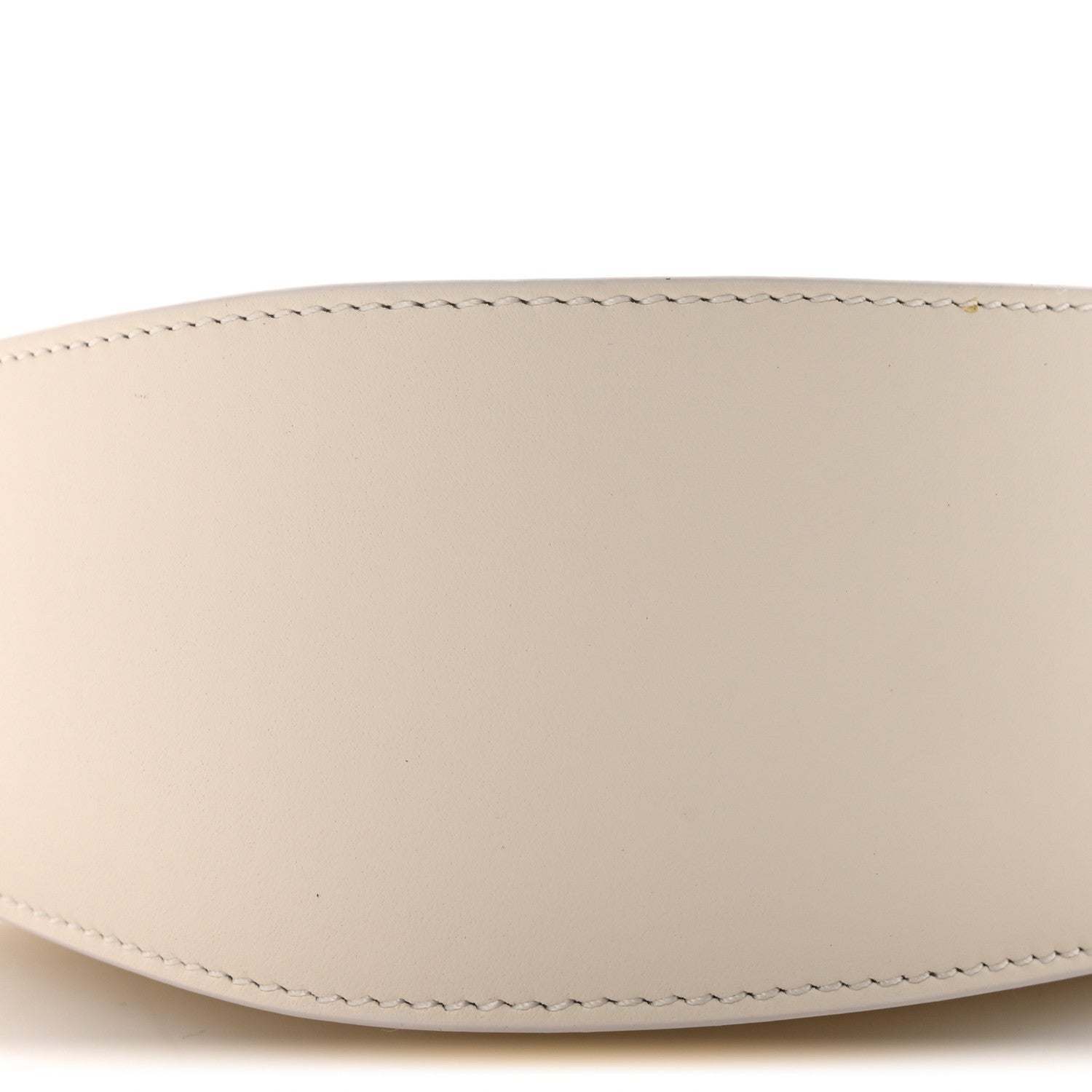 The Row Smooth Calfskin Half Moon Shoulder Bag New Ivory 8 of 9