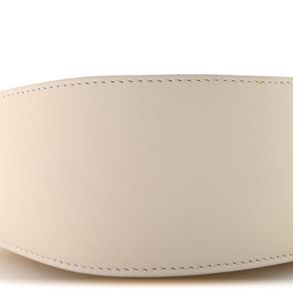 The Row Smooth Calfskin Half Moon Shoulder Bag New Ivory 8 of 9