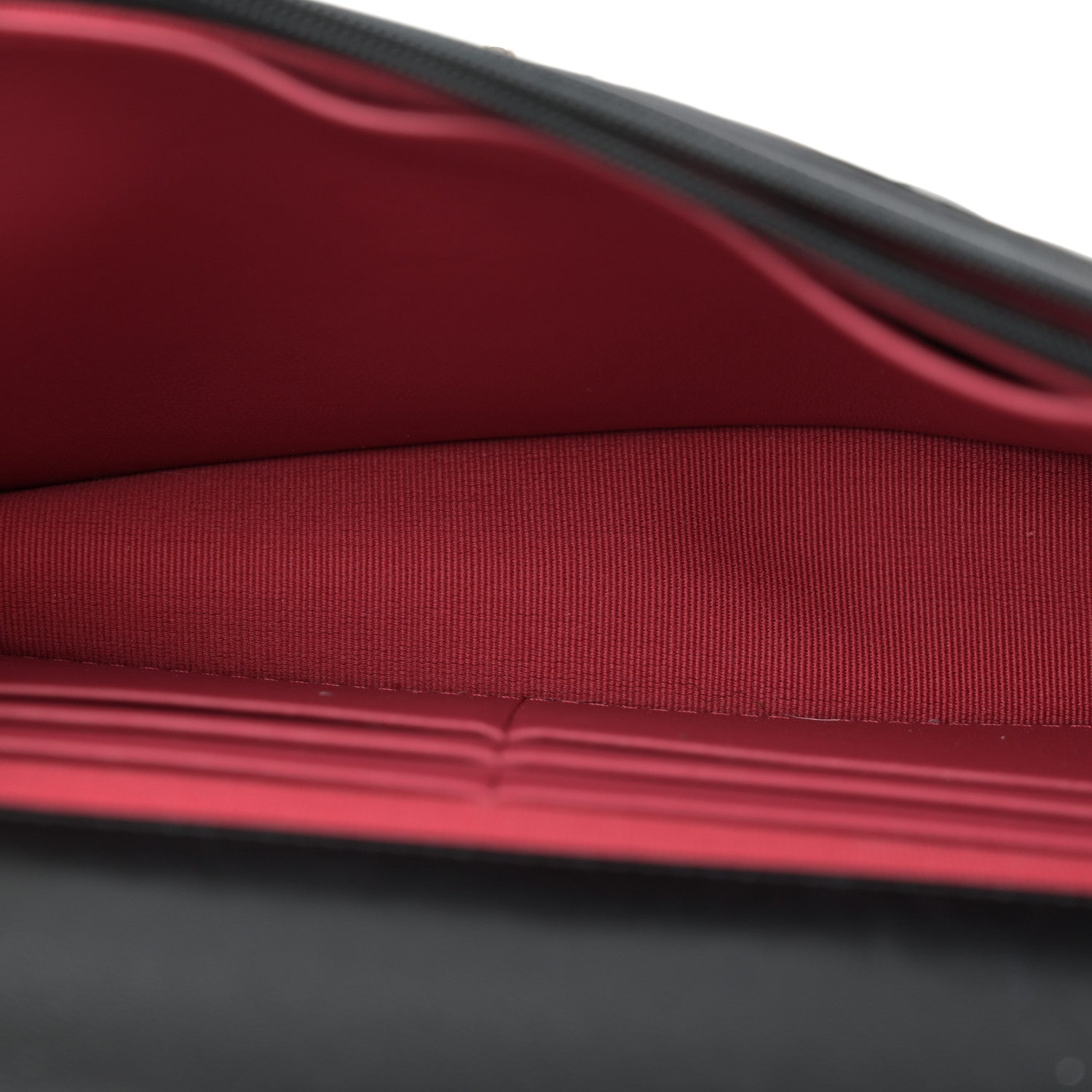 Chanel Lambskin Quilted Sweet Camellia Wallet On Chain WOC Black 5 of 11