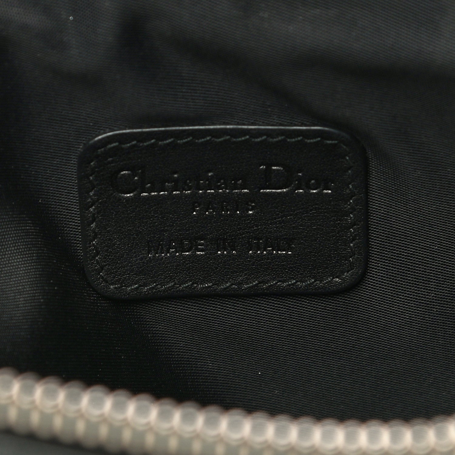 Christian Dior Canvas Camouflage Anselm Reyle Zip Pouch 8 of 10