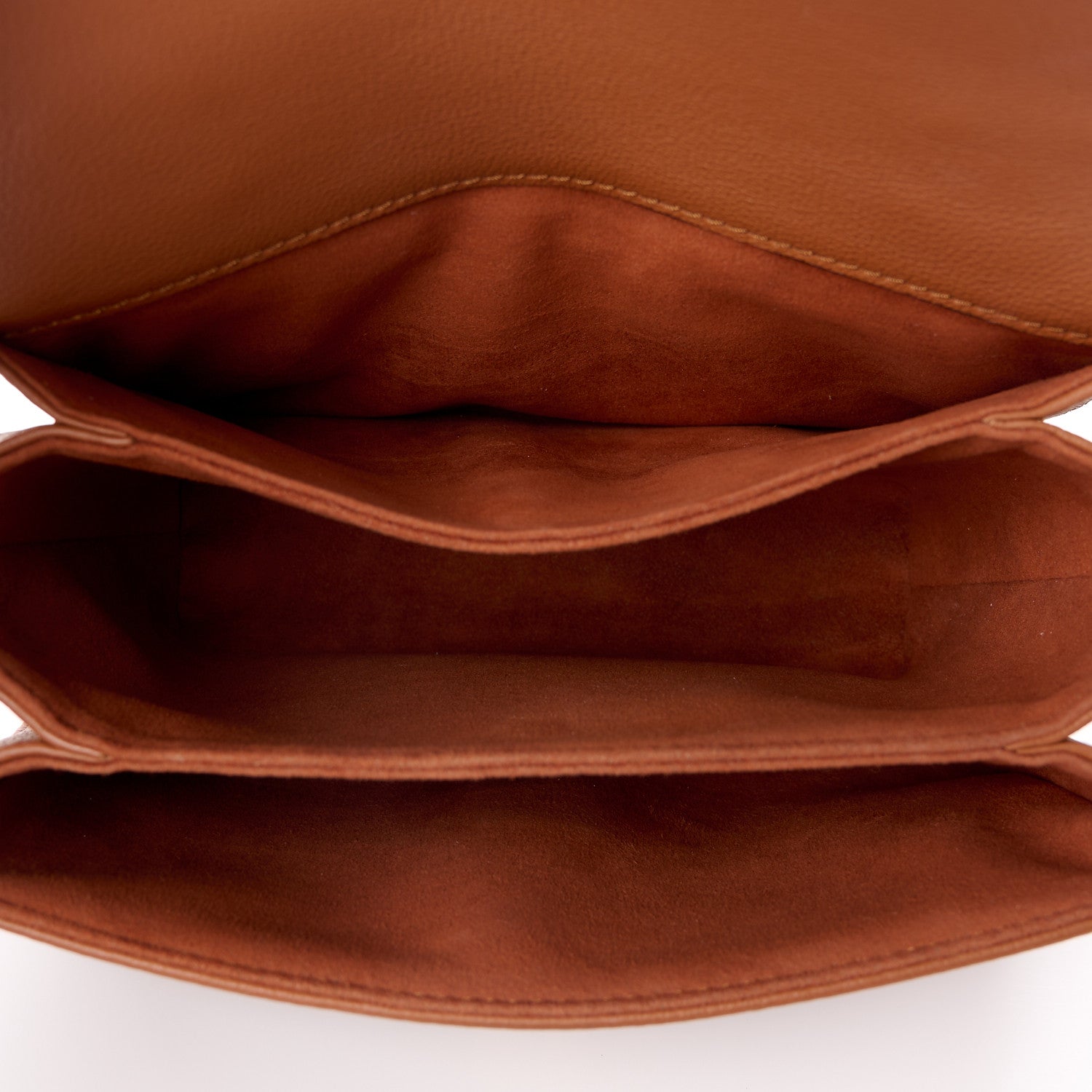 Louis Vuitton Grained Calfskin Lockme Oxford Cognac 6 of 16