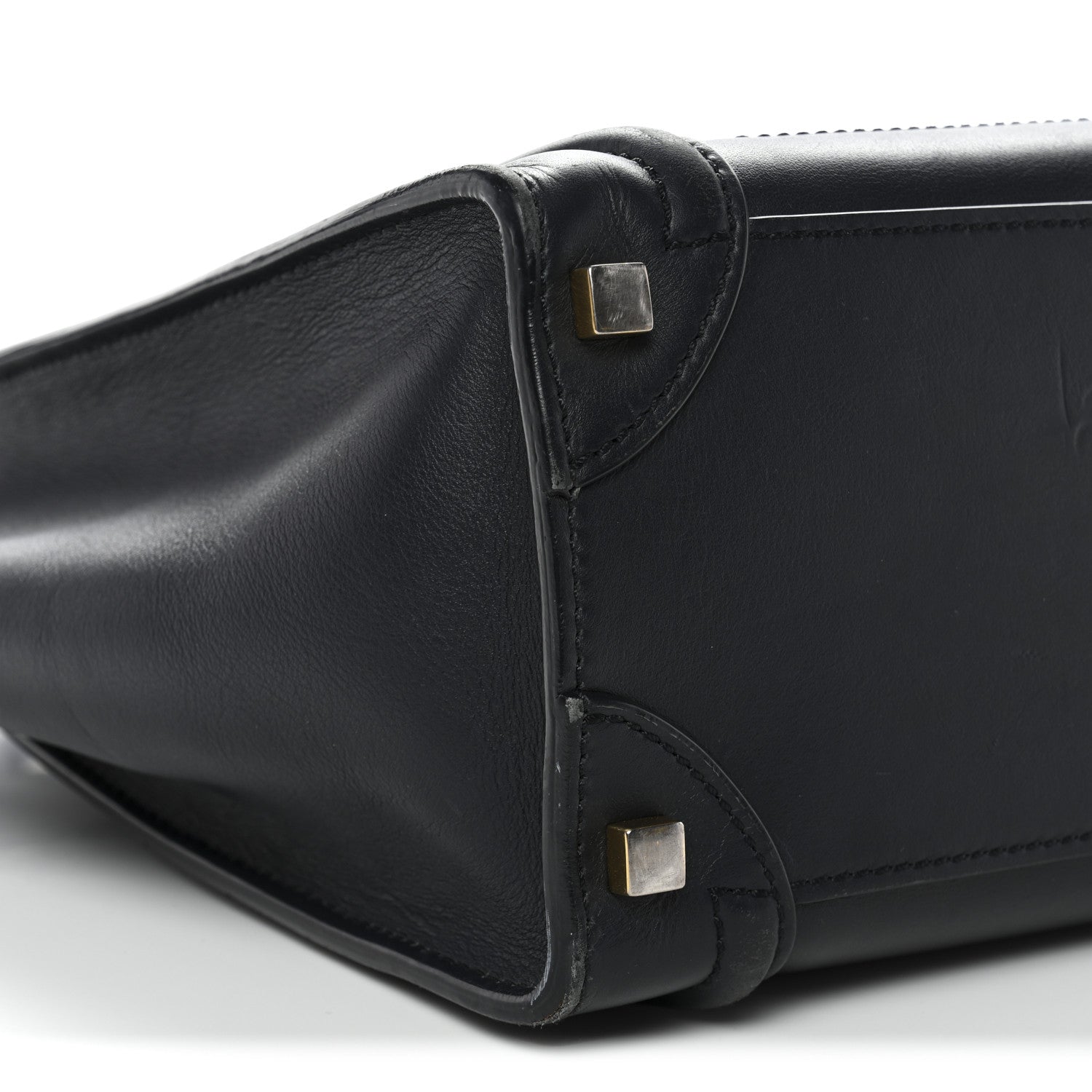 Celine Smooth Calfskin Micro Luggage Navy Blue 8 of 17