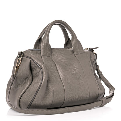Alexander Wang Soft Pebbled Lambskin Rocco Oyster 3 of 10