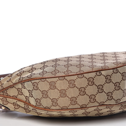Gucci Monogram Bamboo Ring Hobo Brown 8 of 16