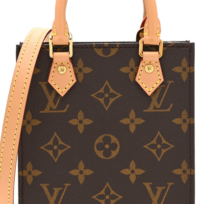 Louis Vuitton Monogram Petit Sac Plat 7 of 9