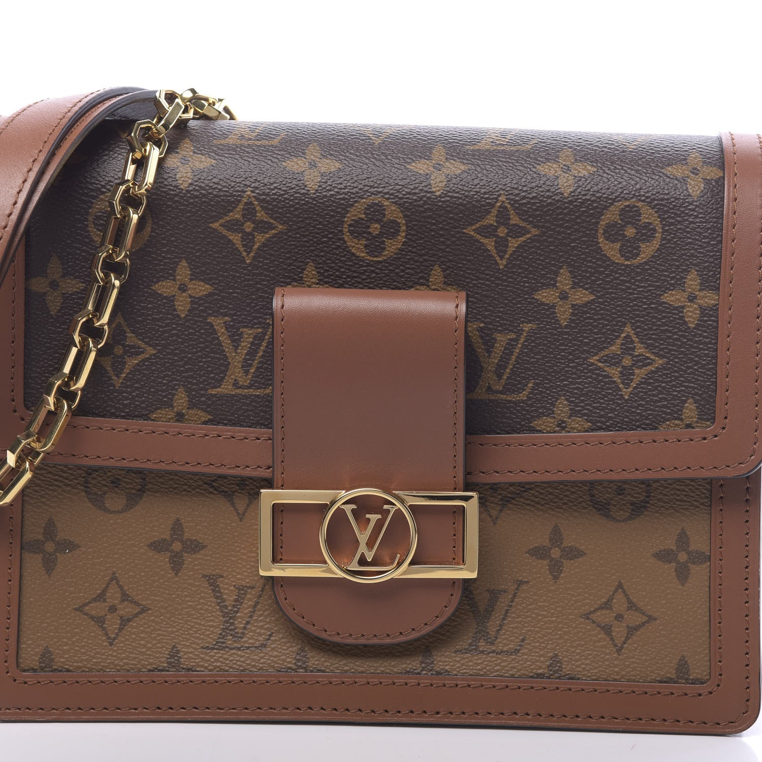 Louis Vuitton Reverse Monogram Dauphine MM 9 of 10