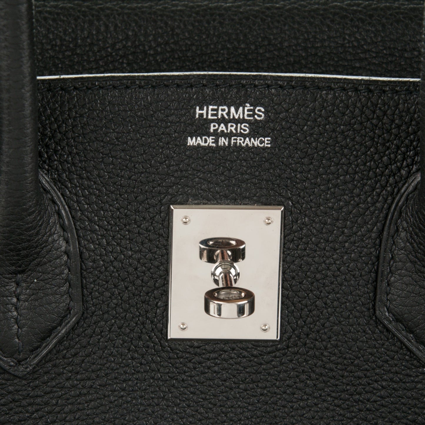Taurillon Clemence Birkin 35 Black