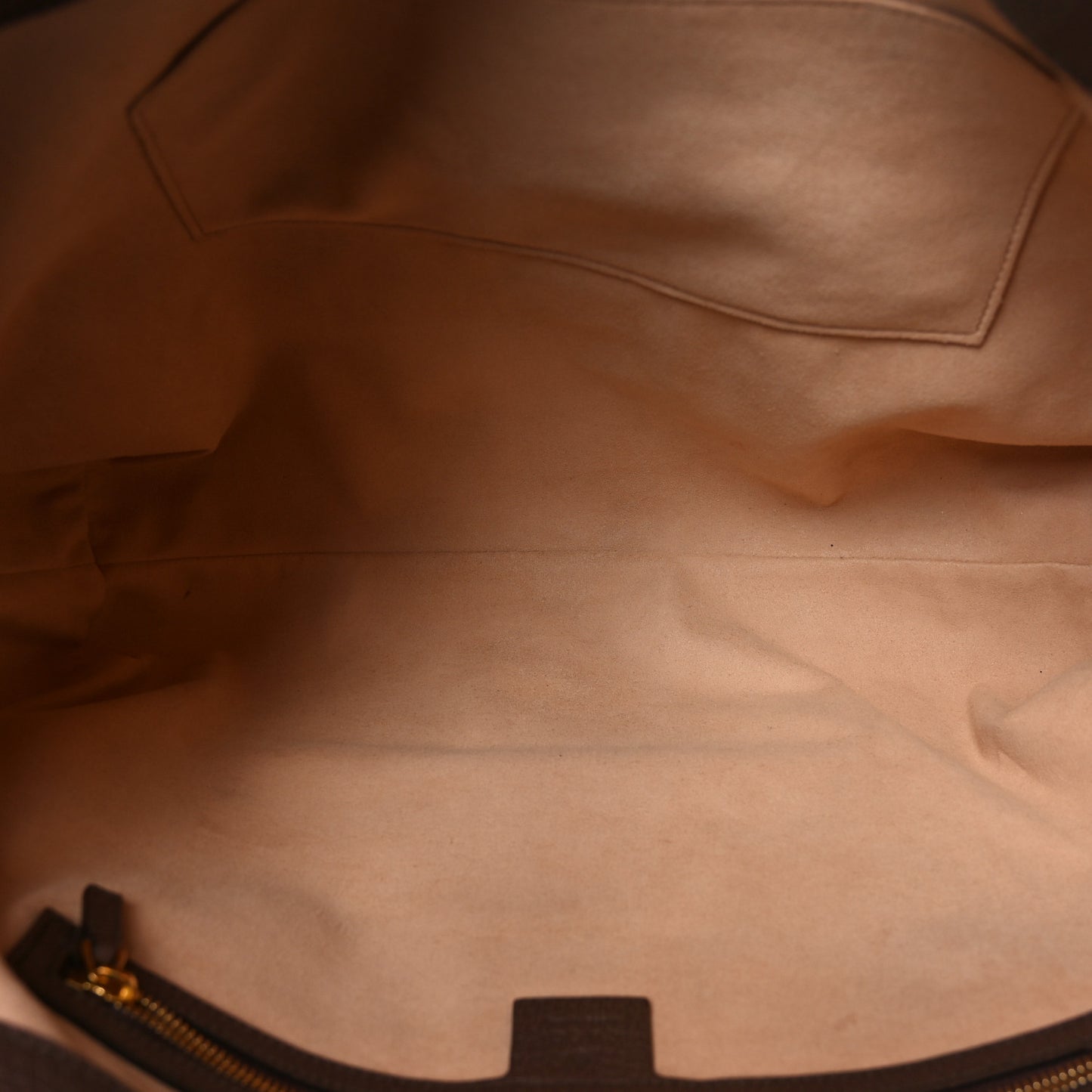 GG Supreme Monogram Textured Calfskin Web Medium Ophidia Shopping Tote Beige Ebony New Acero
