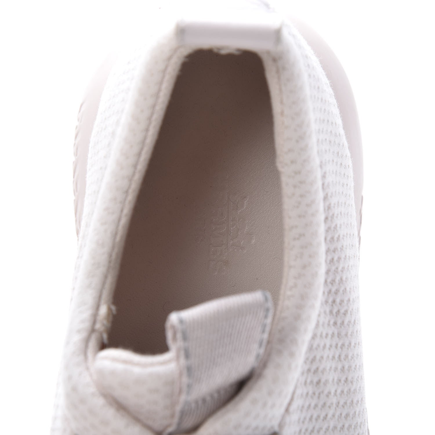 Hermes Mesh Technical Canvas Womens Team Sneakers 37 Bois De Santal 7 of 14