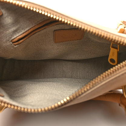 Chloe Calfskin Small Marcie Satchel Milky Brown 4 of 13