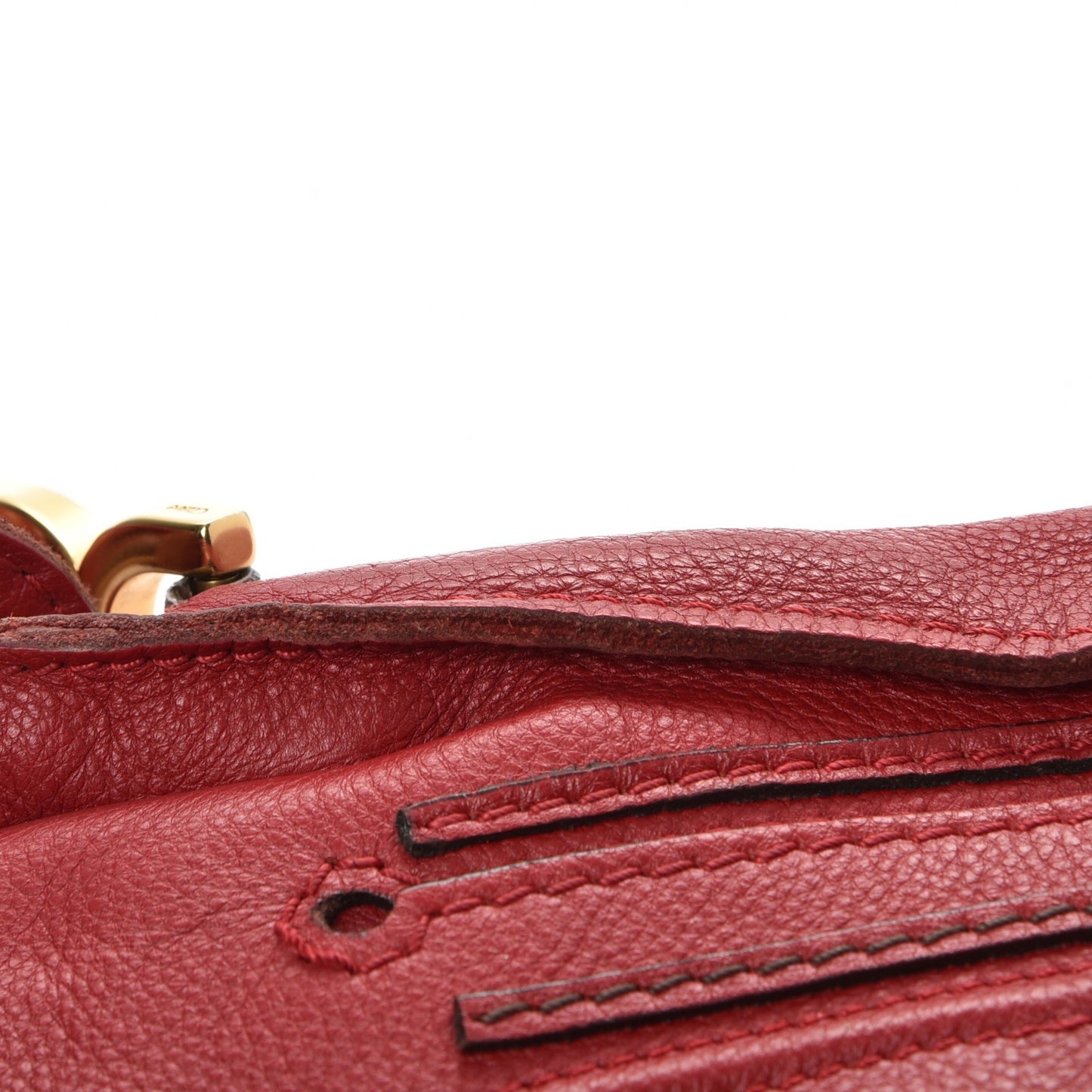 Calfskin Medium Marcie Hobo Garnet