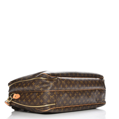 Louis Vuitton Monogram Alize 2 Compartment Luggage Travel Bag 5 of 15