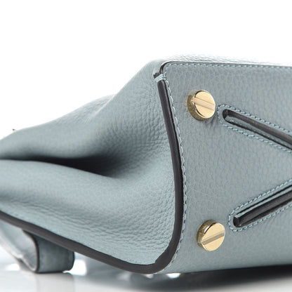 Valentino Garavani Pebbled Calfskin Small Joylock Satchel Nube 8 of 10