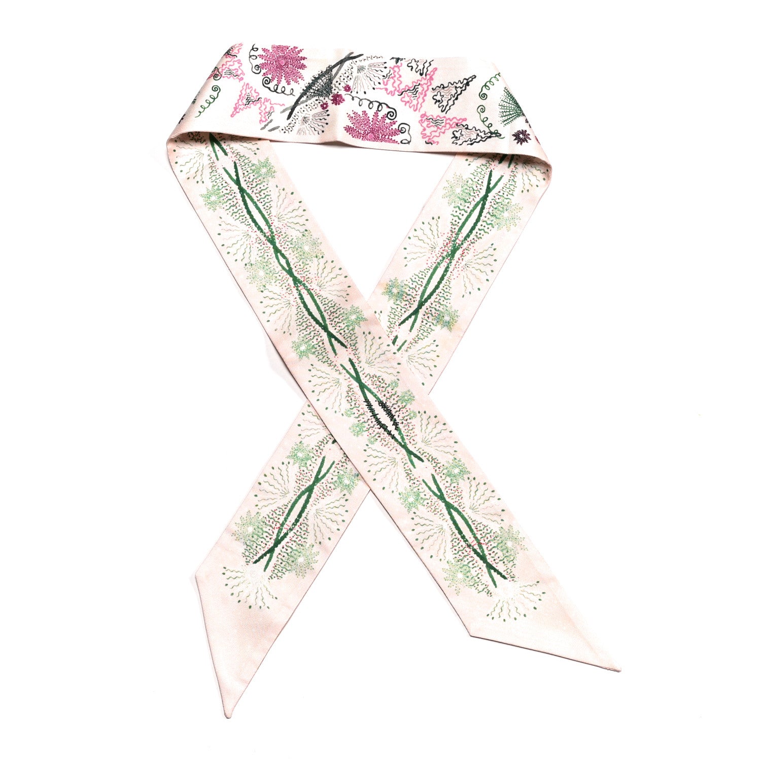 Christian Dior Silk Mitzah Scarf 1 of 3