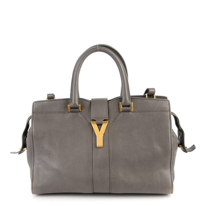 Saint Laurent Sheepskin Small Cabas ChYc Grey 1 of 7
