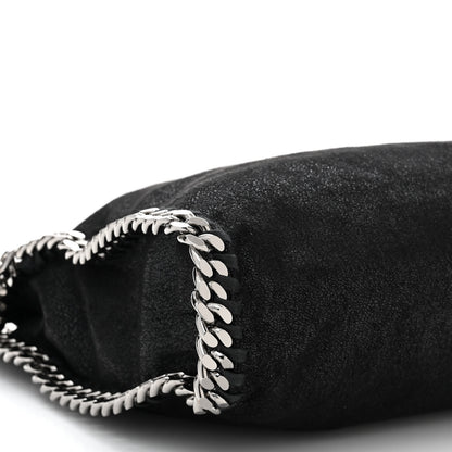 Stella McCartney Shaggy Deer Falabella Fold Over Tote Black 9 of 10