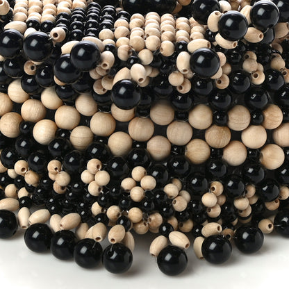 Fendi Acrylic Wood Beaded Baguette Natural 9 of 11