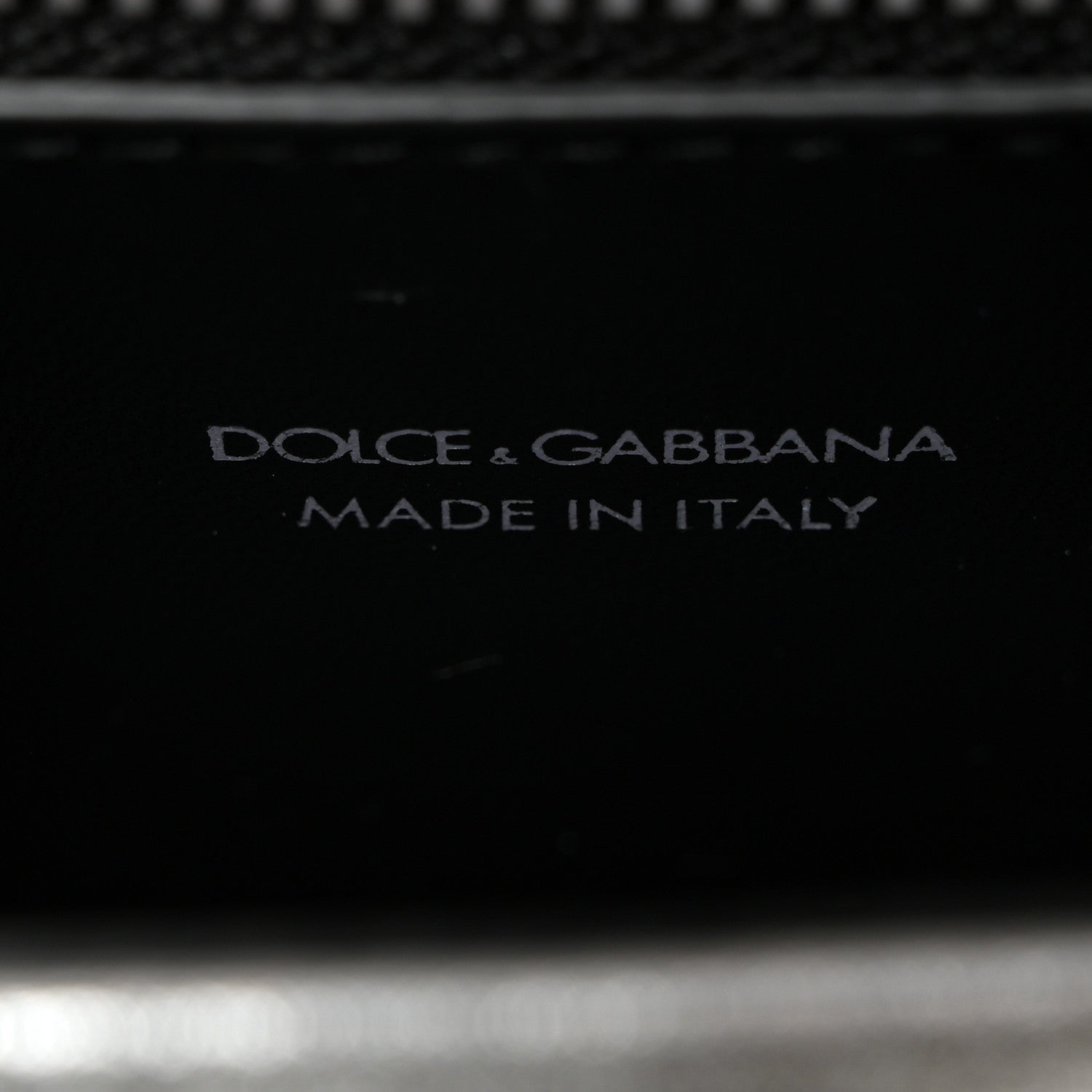 Dolce & Gabbana DOLCE GABBANA Laminato Vitello 3.5 Chain Flap Crossbody Bag Silver 6 of 9