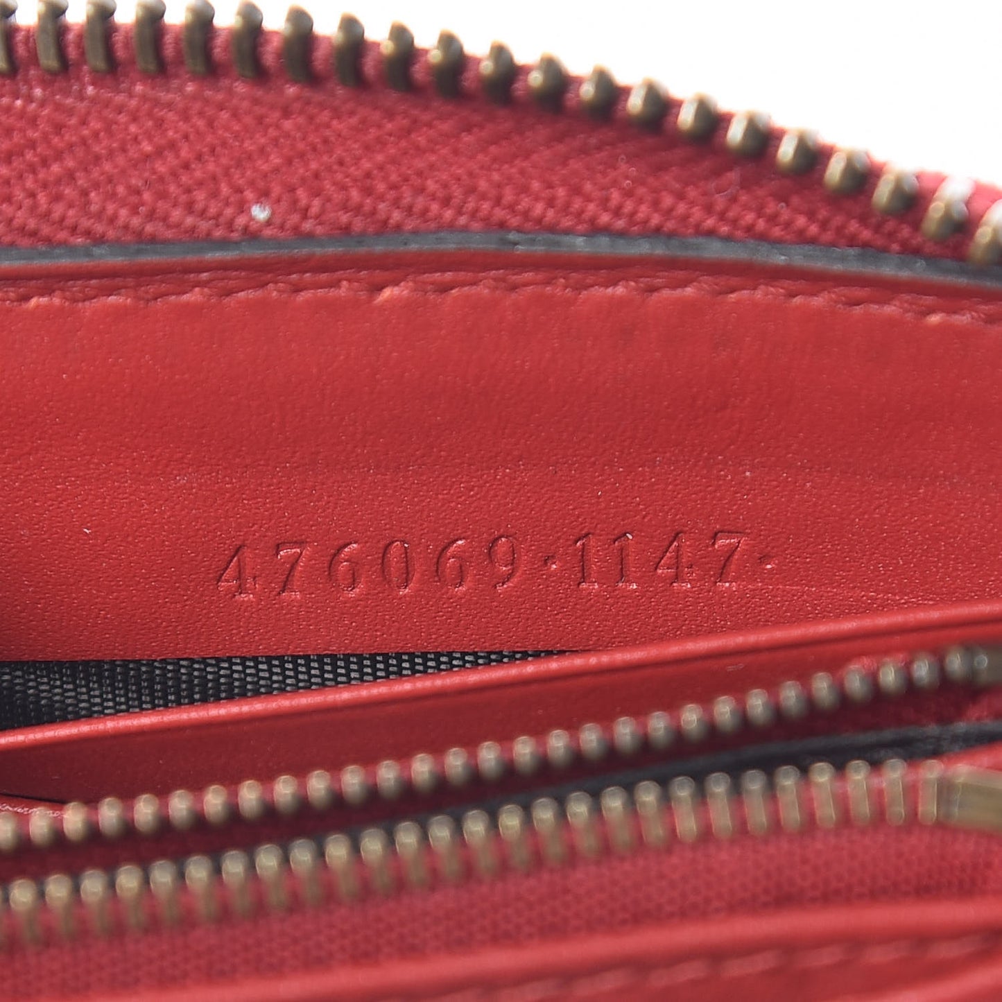 Calfskin Queen Margaret Zip Around Wallet Blue Agata Hibiscus Red Mystic White