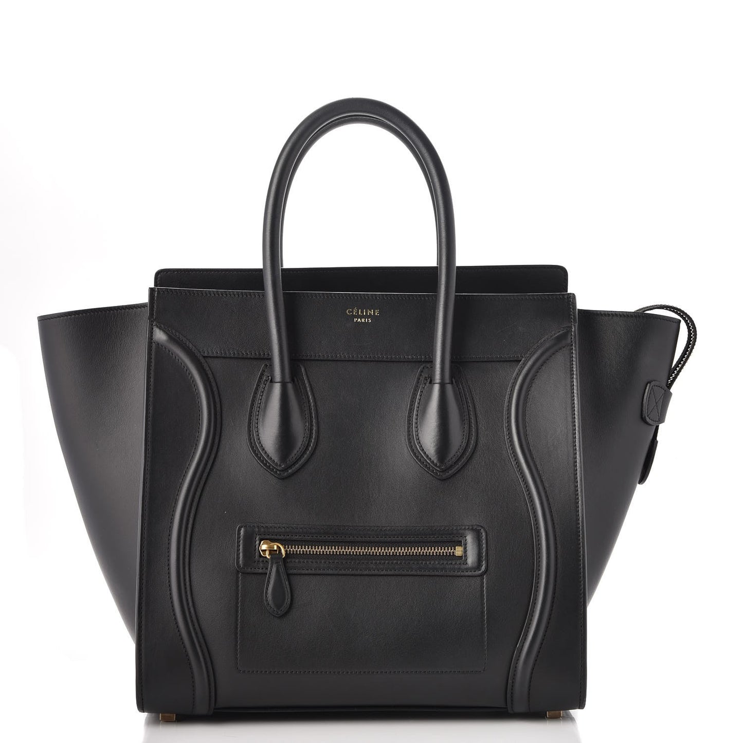 Smooth Calfskin Mini Luggage Black