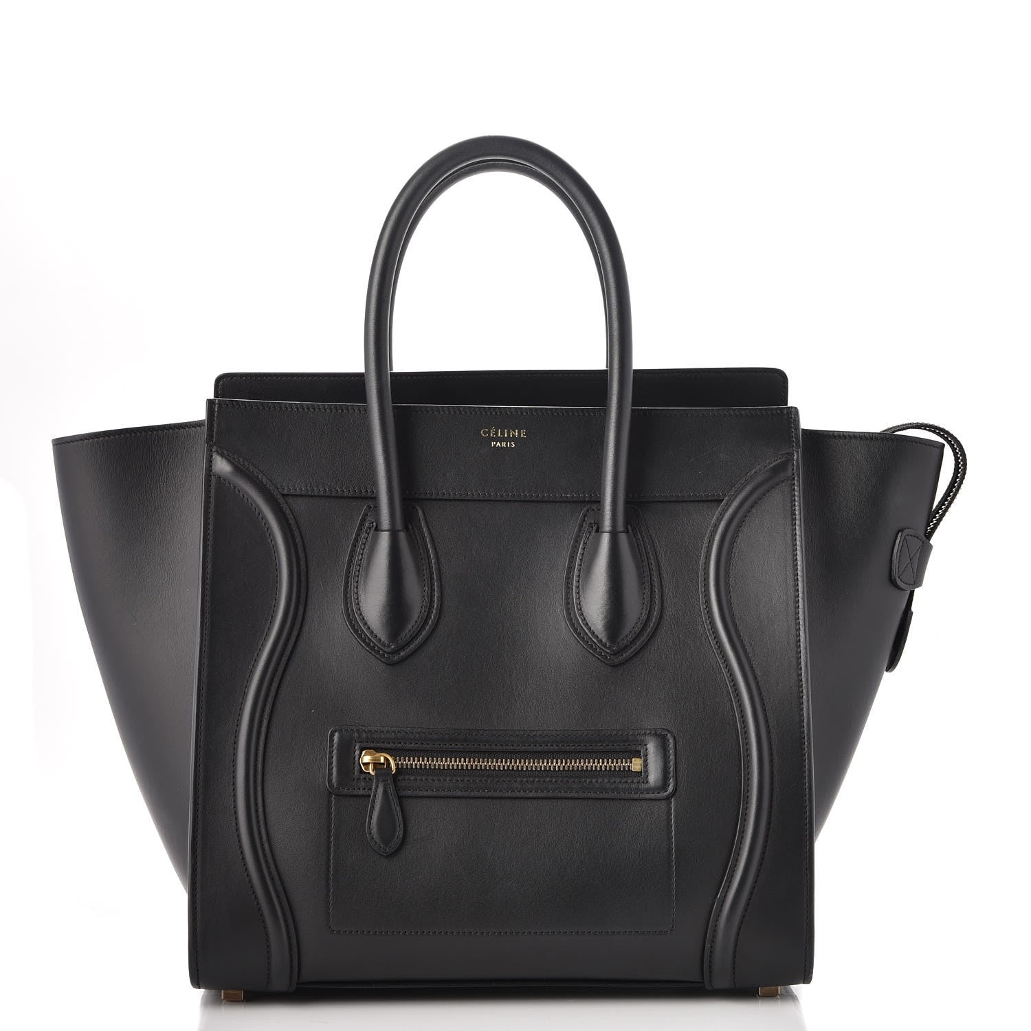 Celine Smooth Calfskin Mini Luggage Black 1 of 7