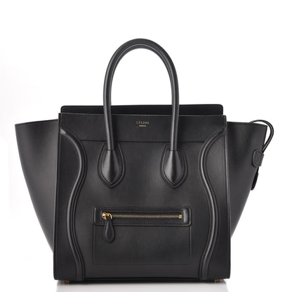 Celine Smooth Calfskin Mini Luggage Black 1 of 7