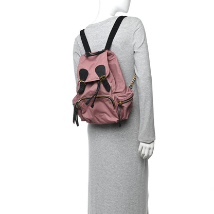 Burberry Nylon Medium Rucksack Backpack Mauve Pink 2 of 12