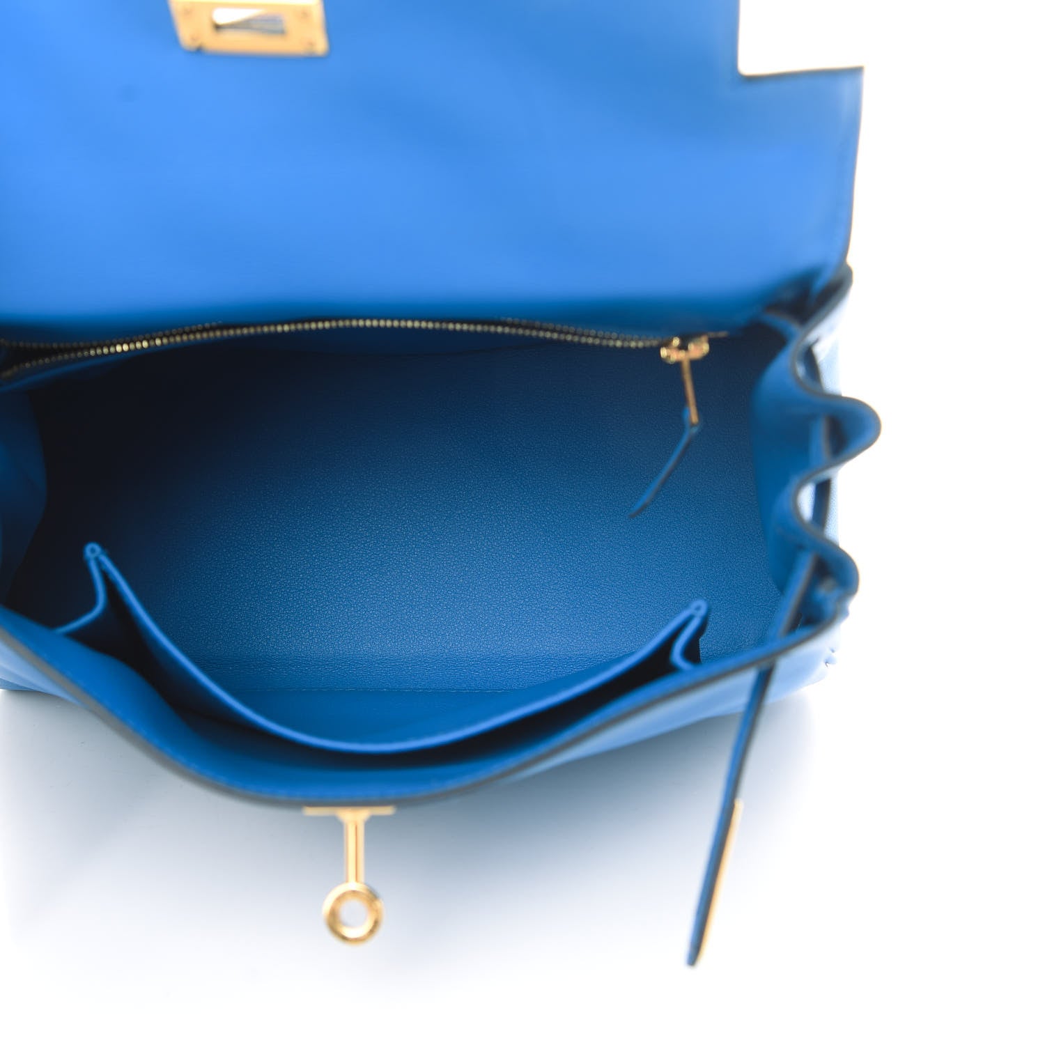 Hermes Swift Kelly Retourne 25 Bleu Zellige 5 of 11