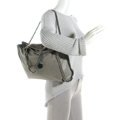 Stella McCartney Shaggy Deer Big Falabella Tote Grey 2 of 8