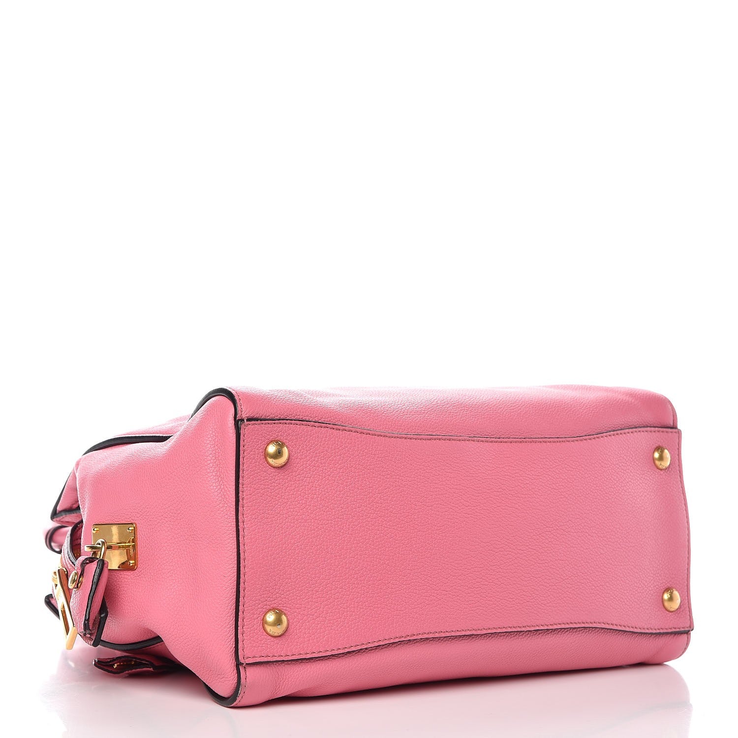 Prada Vitello Daino Tote Begonia 4 of 7