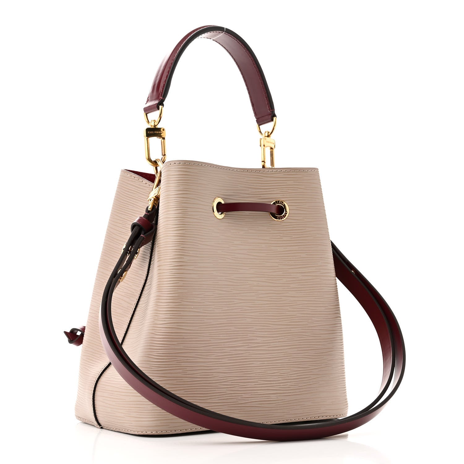 Louis Vuitton Epi Neonoe BB Galet Grenat 3 of 10