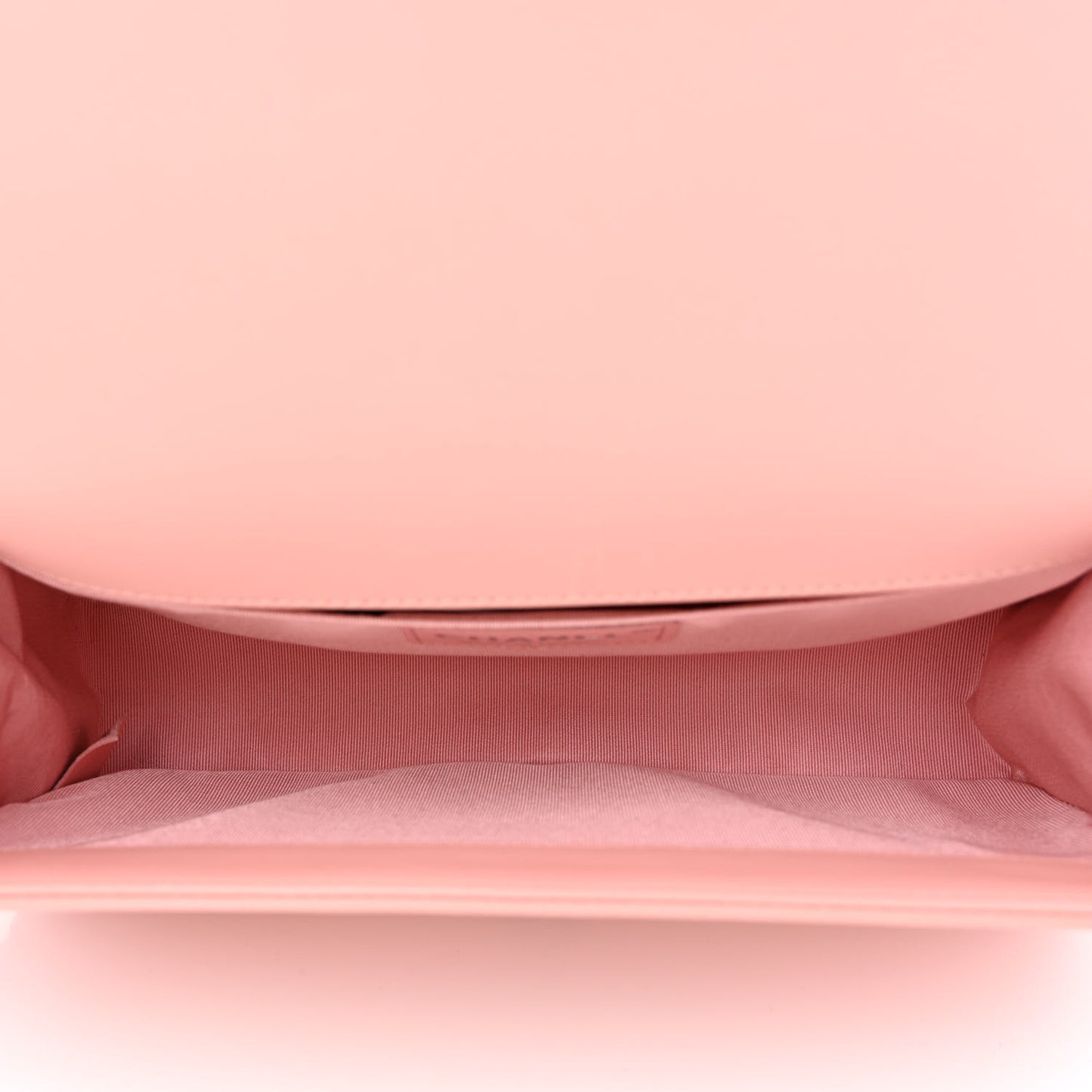 Calfskin Quilted Medium Boy Flap Light Pink