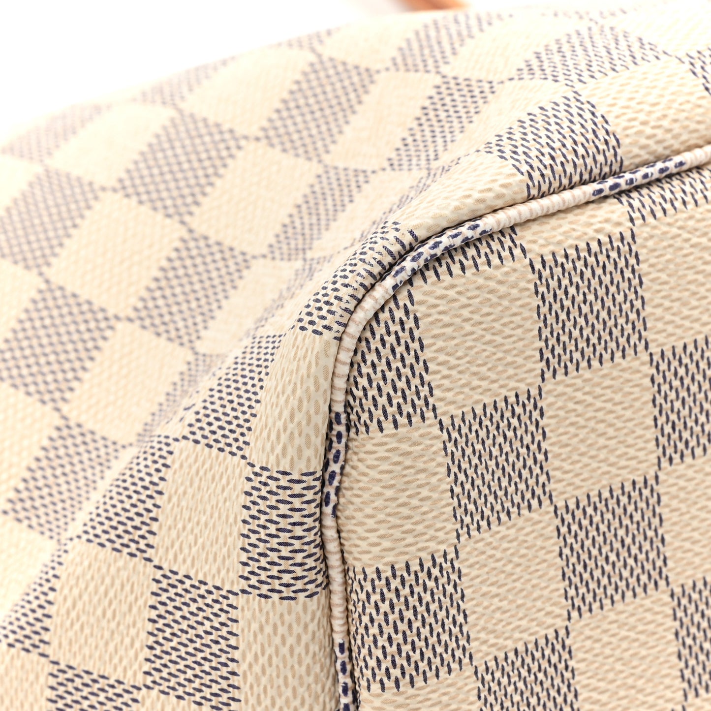 Damier Azur Neo Neverfull MM Rose Ballerine