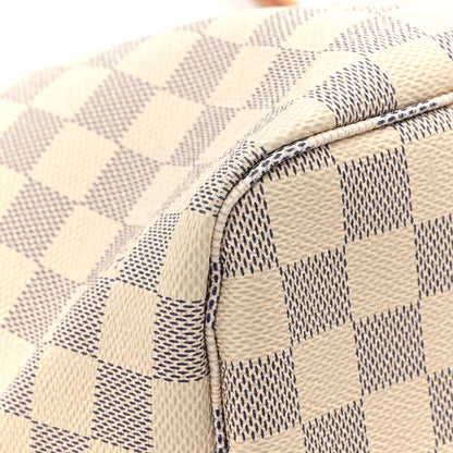 Louis Vuitton Damier Azur Neo Neverfull MM Rose Ballerine 16 of 18