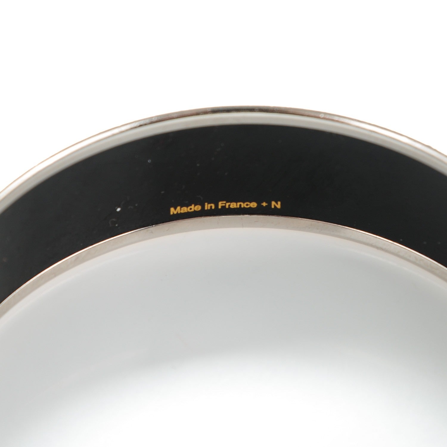 Hermes Enamel Printed Cachemire de Tamara Wide Bracelet 65 4 of 5
