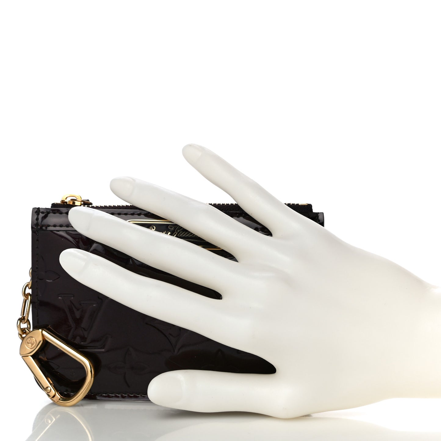 Vernis Key Pouch Amarante