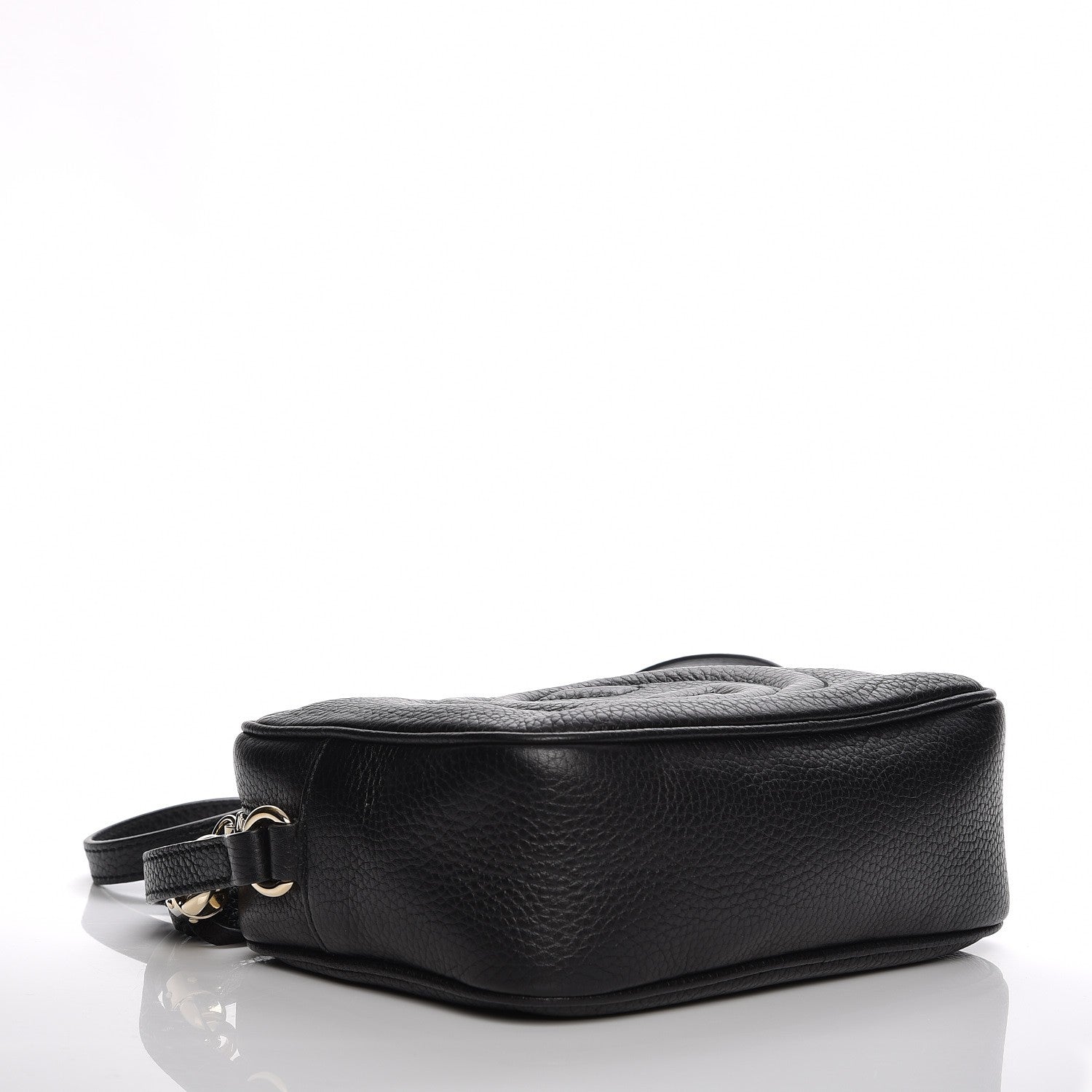 Gucci Pebbled Calfskin Small Soho Disco Bag Black 4 of 7