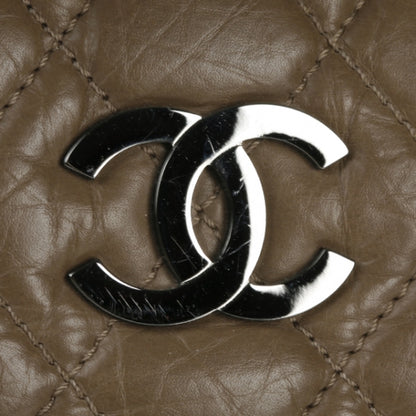 Chanel Lambskin Vintage Ligne Lady Braid Tote Taupe 5 of 11