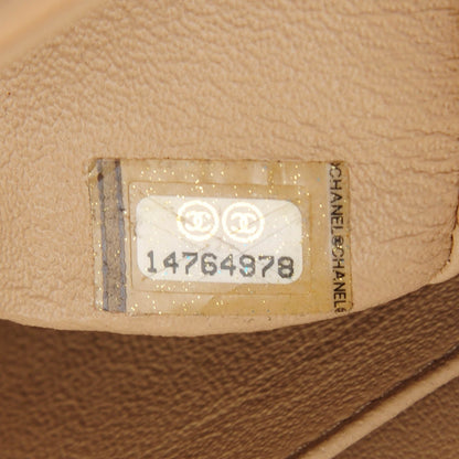 Chanel Lambskin Quilted Jumbo Double Flap Beige 7 of 7