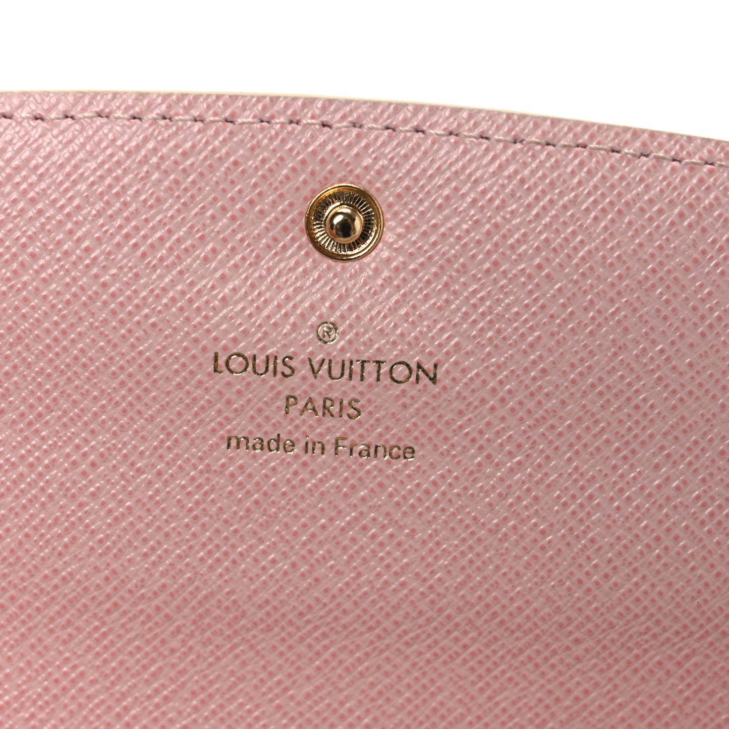 Damier Azur Emilie Wallet Rose Ballerine