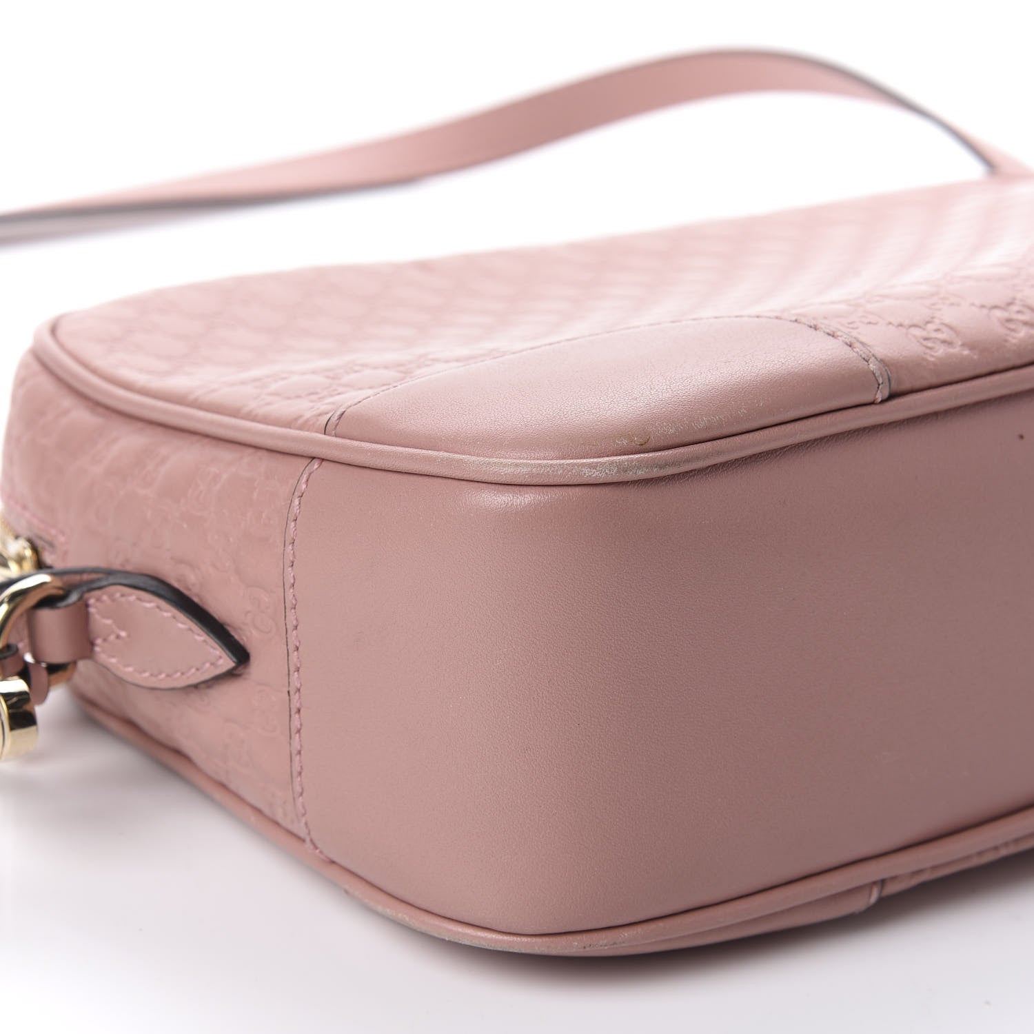 Gucci Soft Microguccissima Mini Bree Messenger Bag Soft Pink 6 of 14