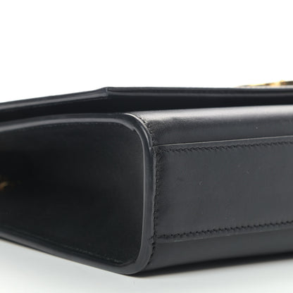 Saint Laurent Smooth Calfskin Medium Classic Monogram Kate Tassel Satchel Black 8 of 9