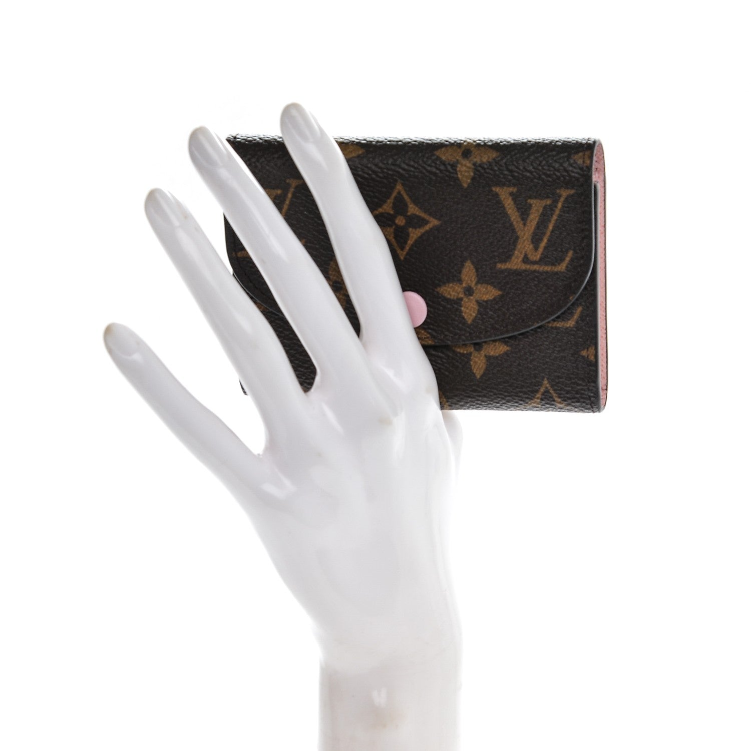 Louis Vuitton Monogram Rosalie Coin Purse Rose Ballerine 2 of 6