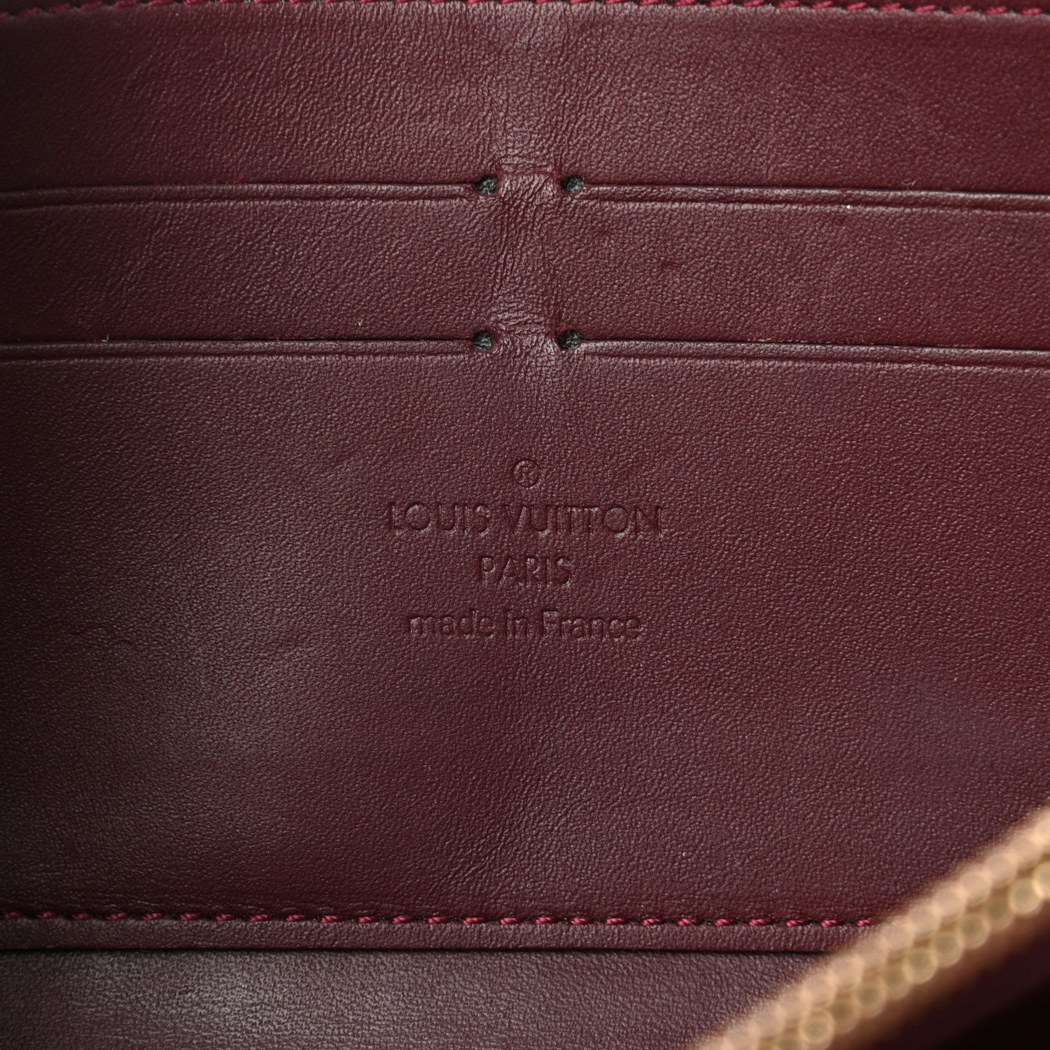 Louis Vuitton Vernis Zippy Wallet Rouge Fauviste 11 of 12