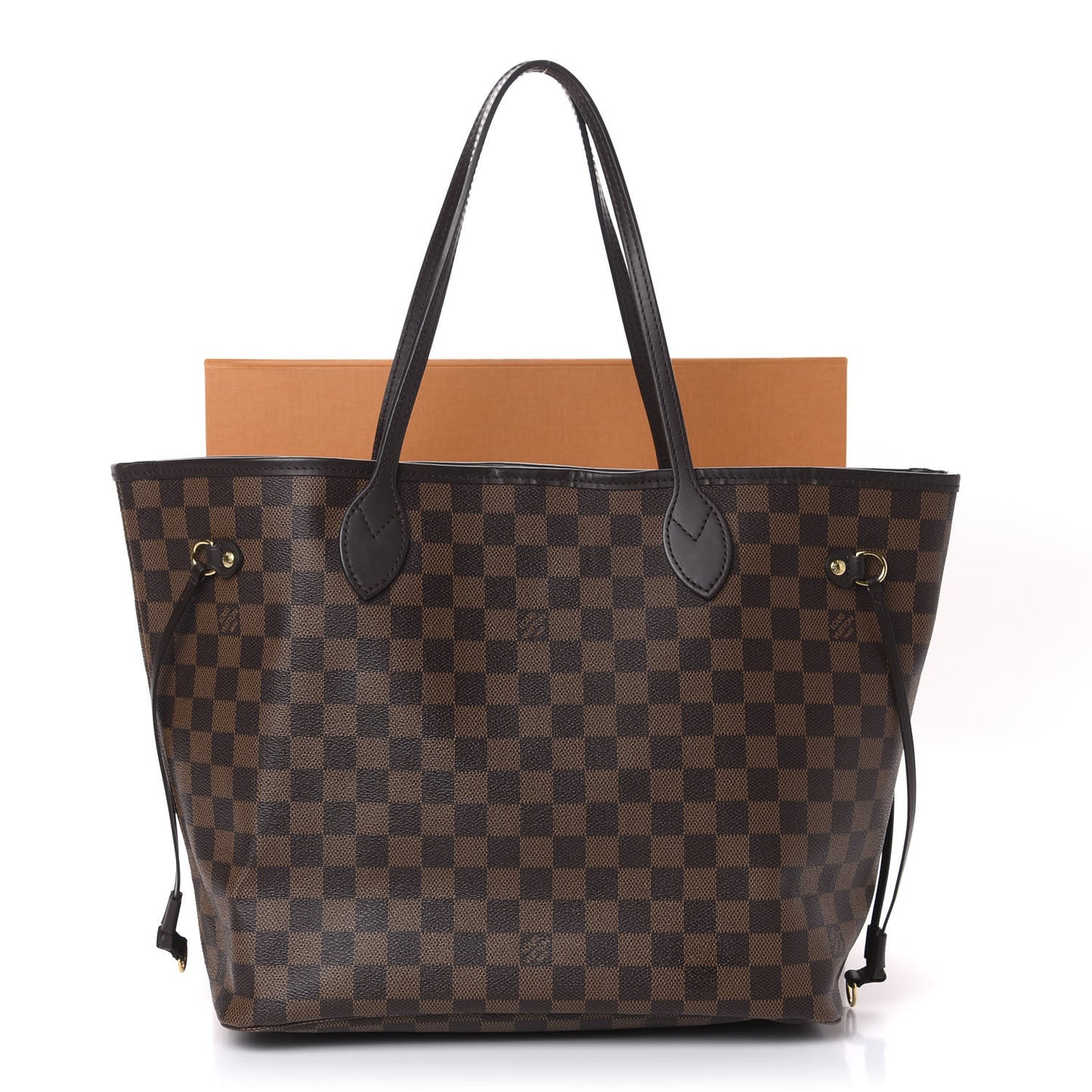 Damier Ebene Neo Neverfull MM Rose Ballerine