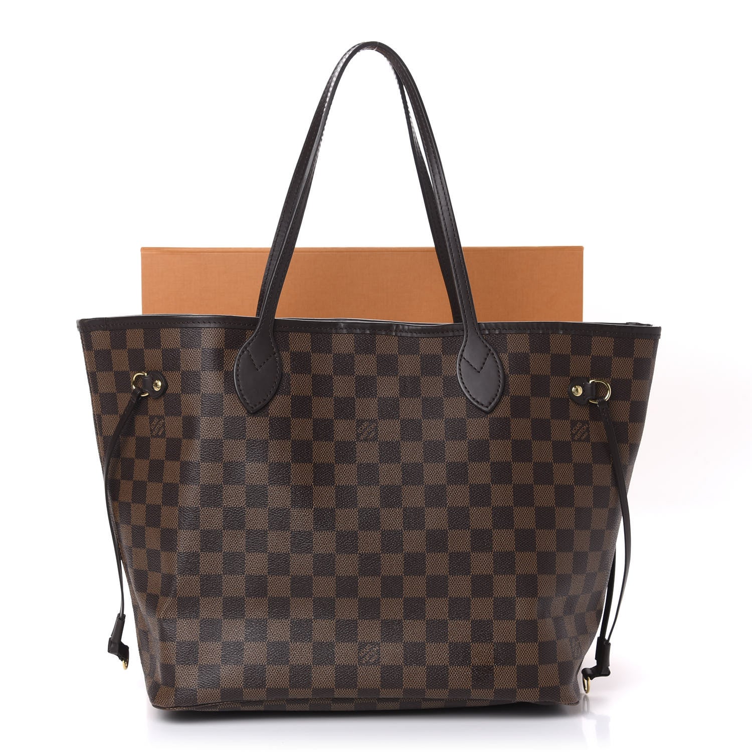 Louis Vuitton Damier Ebene Neo Neverfull MM Rose Ballerine 11 of 11