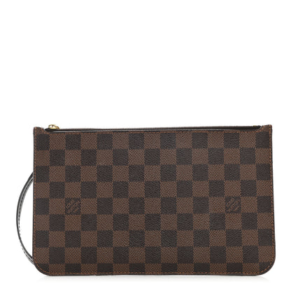 Louis Vuitton Damier Ebene Neverfull MM GM Pochette 1 of 10