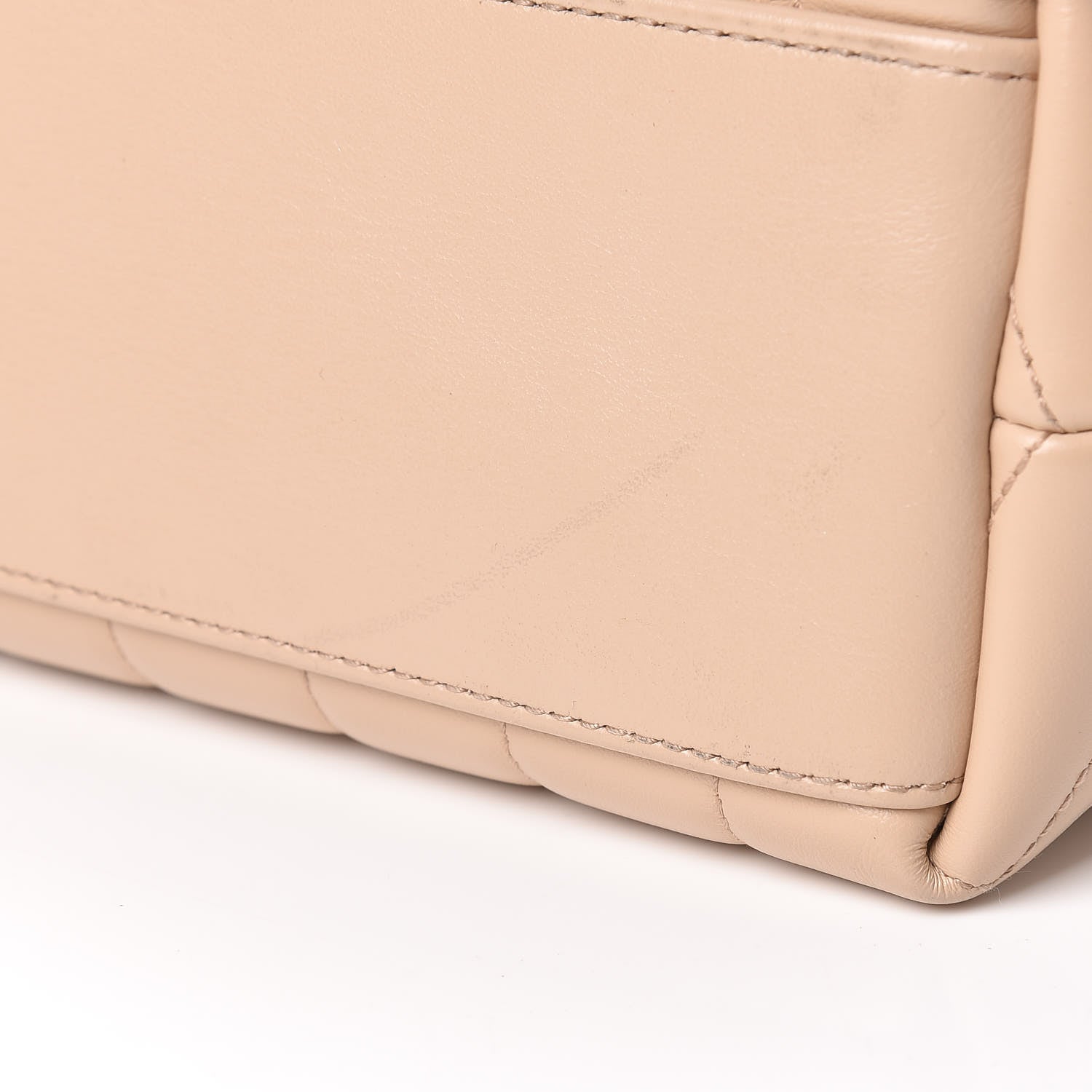 Saint Laurent Calfskin Y Quilted Monogram Small Loulou Chain Satchel Rose Antic 11 of 11