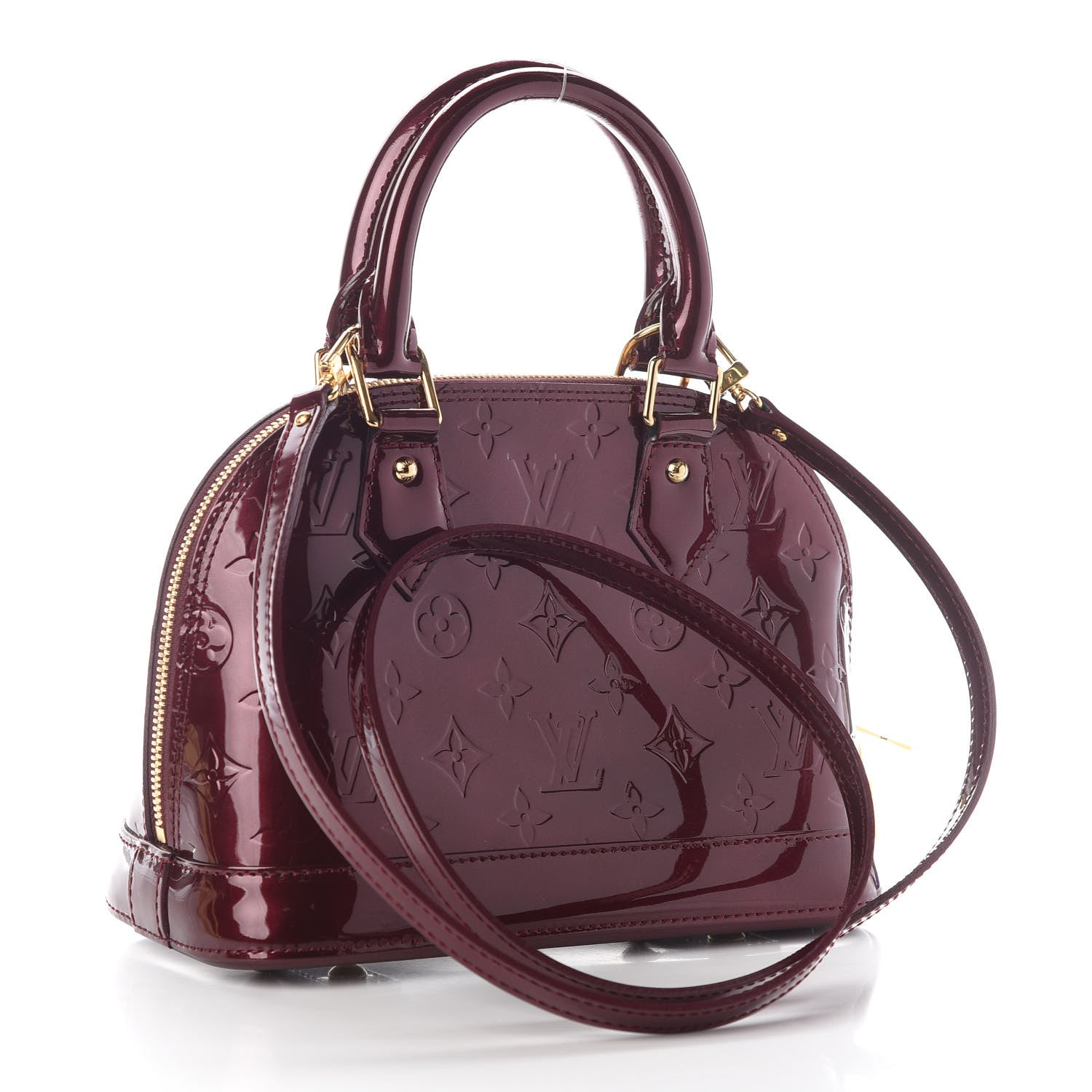 Louis Vuitton Vernis Alma BB Rouge Fauviste 3 of 8
