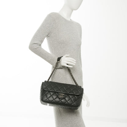 Chanel Caviar Quilted Coco Casual Flap Black 2 of 7